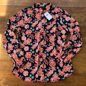 Banana Republic Floral Blouse